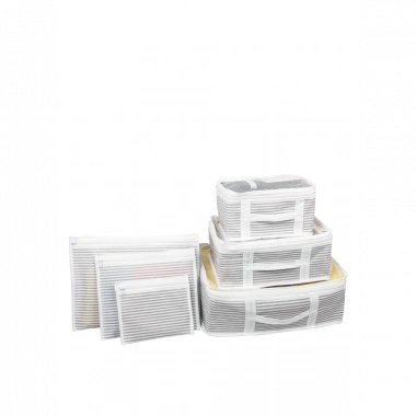 Bavul İçi Organizer Seti - Yatak Odası Organizer Set - Makyaj Organizer Mini Hurçlar (6 Parça)