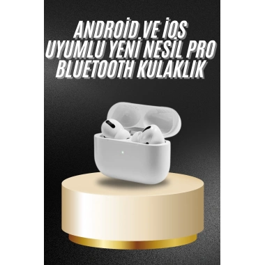 Beyaz Android ve İOS Uyumlu Yüksek Performanslı Uzun Pil Ömrü