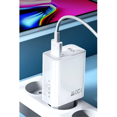 BiiShe® 120W USB Hızlı Type C Uçlu Kablolu Şarj Aleti