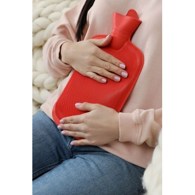 BiiShe® 2 Litre Sıcak Su Torbası 1. Sınıf Kauçuk Malzeme