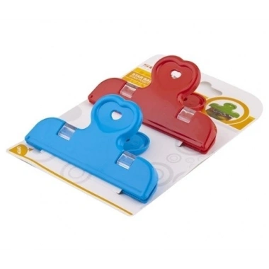 BiiShe® 2li Pratik Torba Paket Ve Poşet Kapatıcı Kilitli Klips Mandal