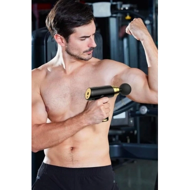 BiiShe® 4 Başlıklı USB Şarj Olabilen Masaj Tabancası