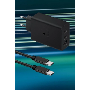 BiiShe® 65W Hızlı Şarj Edebilen TYPE C uçlu Şarj Aleti