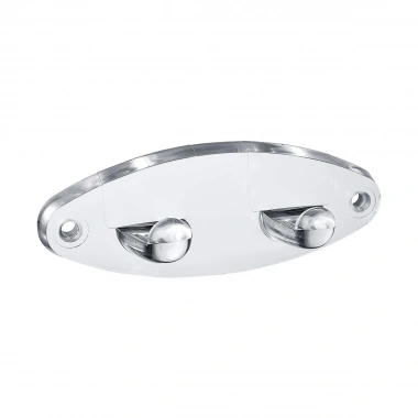 BiiShe® Akrilik Bornoz Askısı Bornozluk 2li Banyo Bornoz Askı Aparatı