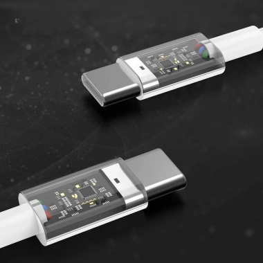 BiiShe® Apple 15/15 Pro Type-C to Type-C Hasır Örgü Hızlı Şarj Kablosu (1m)