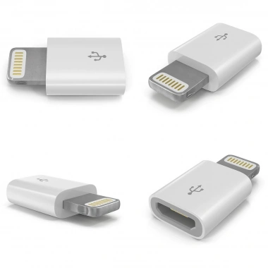 BiiShe® Apple iPhone / iPad Micro Usb Dönüştürücü Adaptör OTG Aparat