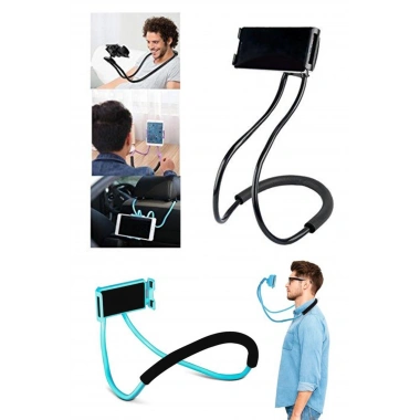 BiiShe® Boyuna Asılan Ergonomik 360 Derece Cep Telefonu Tutucu Stand