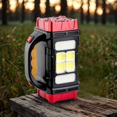 BiiShe® Çok Fonksiyonlu Elde Güneş Enerjili Lamba – 38W