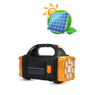 BiiShe® Çok Fonksiyonlu Elde Güneş Enerjili Lamba – 38W