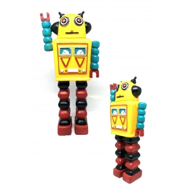 BiiShe® Decotown Nostaljik Sevimli Uzaylı Robot Şeklinde Figür Biblo