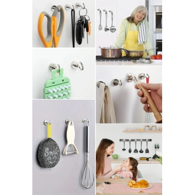 BiiShe® Güçlü Manyetik Mutfak,Banyolar İçin Çok Amaçlı 2li Magnet Askı