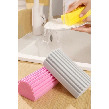 BiiShe® Nemli Silgi Süngeri Banyo,Mutfak ve Araba İçin Temizlik Süngeri
