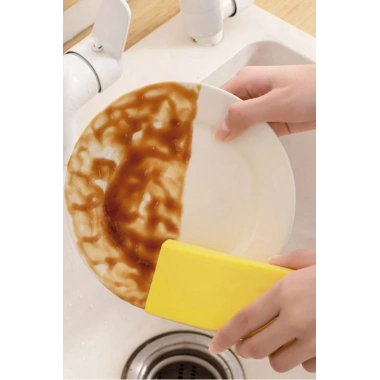 BiiShe® Nemli Silgi Süngeri Banyo,Mutfak ve Araba İçin Temizlik Süngeri