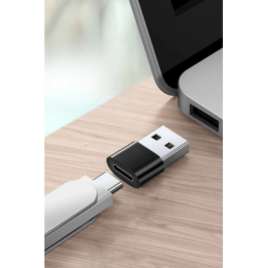 BiiShe® USBden TYPE-C ye Dönüştürücü Adaptör Veri Aktarımı Sağlayıcı Şarj Data Çevirici