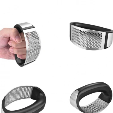 BiiShe® Yeni Sarımsak Ezici Paslanmaz Çelik Garlic Press