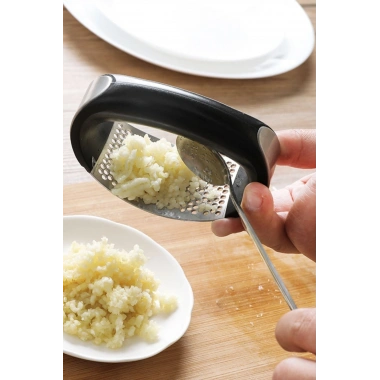 BiiShe® Yeni Sarımsak Ezici Paslanmaz Çelik Garlic Press