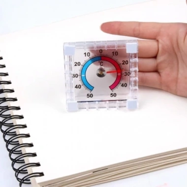 Bimetalik Kare Termometre