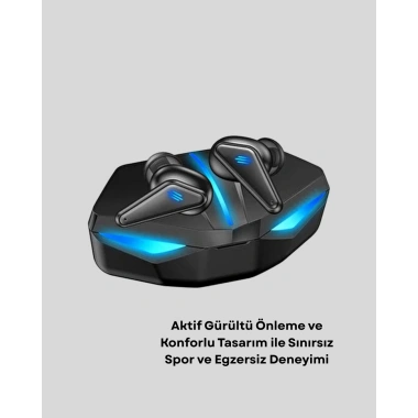 Bluetooth 5.0 Oyun ve Müzik Kulaklığı – 3D Ses Kalitesi