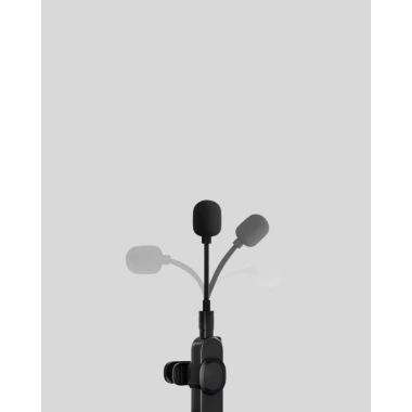 Bluetooth 5.2 Kablosuz Mikrofon – 360° Ses Algılama, Gürültü Engelleme, 4 Saat Çalışma