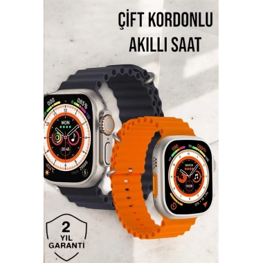 Bluetooth Bağlantılı Nabız, Kan Basıncı, Oksijen Ölçer Akıllı Saat