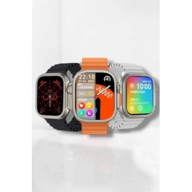 Bluetooth Bağlantılı Nabız, Kan Basıncı, Oksijen Ölçer Akıllı Saat