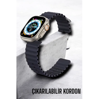 Bluetooth Bağlantılı Nabız, Kan Basıncı, Oksijen Ölçer Akıllı Saat