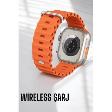 Bluetooth Bağlantılı Nabız, Kan Basıncı, Oksijen Ölçer Akıllı Saat