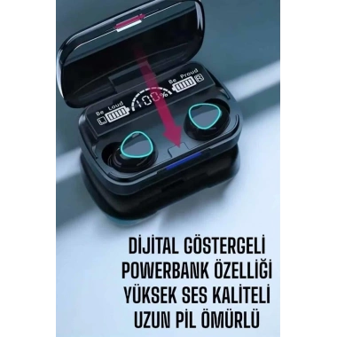 Bluetooth Bağlantılı Suya Dayanıklı, Uzun Pil Ömürlü Kablosuz Kulaklık