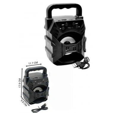 Bluetooth Hoparlör Android ve İOS Uyumlu Ses Bombası USB Girişli Taşınabilir