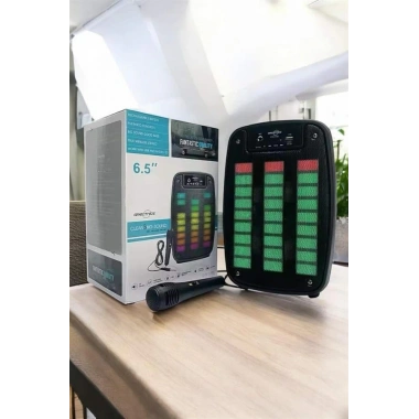 Bluetooth  Hoparlör Mikrofonlu Speaker Taşınabilir Şarjlı