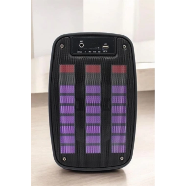 Bluetooth  Hoparlör Mikrofonlu Speaker Taşınabilir Şarjlı