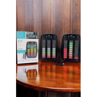 Bluetooth  Hoparlör Mikrofonlu Speaker Taşınabilir Şarjlı