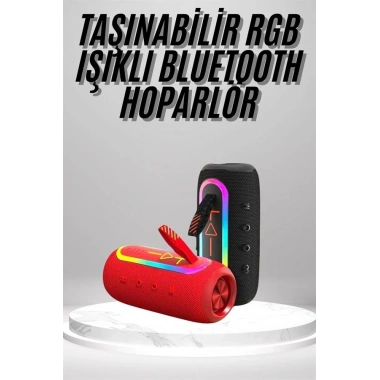 Bluetooth Hoparlör Uzun Pil Ömrü Taşınabilir Yüksek Ses Kaliteli
