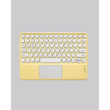 Bluetooth Klavye – Kablosuz, Sessiz Tuşlu, Android iOS Windows Uyumlu, Kompakt Taşınabilir Tasarım