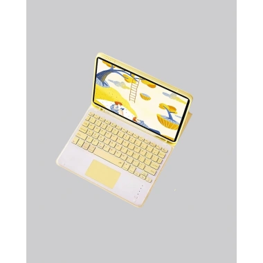 Bluetooth Klavye – Kablosuz, Sessiz Tuşlu, Android iOS Windows Uyumlu, Kompakt Taşınabilir Tasarım