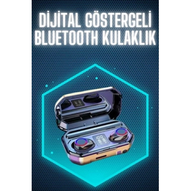 Bluetooth Kulaklık Android ve İOS Uyumlu ANC Özellikli Dijital Şarj Göstergeli