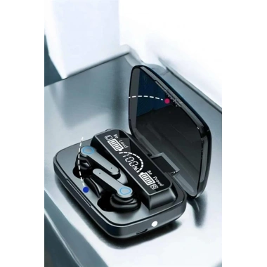 Bluetooth Kulaklık Dijital Göstergeli Kablosuz Uzun Pil Ömrü