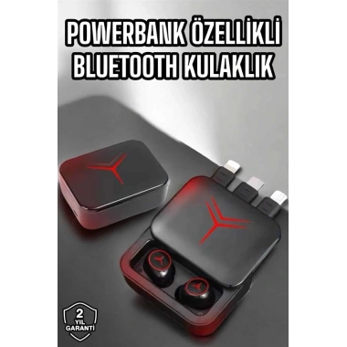 Bluetooth Kulaklık Powerbank Özelliği Yüksek Ses Kaliteli TWS Kulaklık