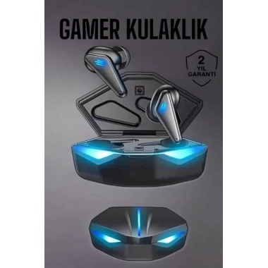 Bluetooth Oyuncu Kulaklığı Led Işıklı Kablosuz ANC Özelliği
