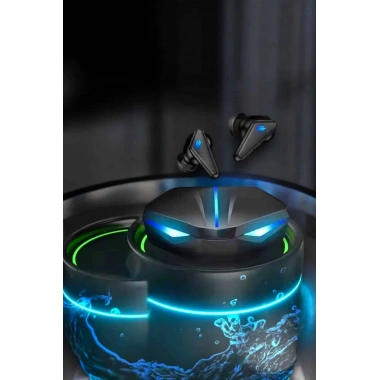 Bluetooth Oyuncu Kulaklığı Led Işıklı Kablosuz ANC Özelliği