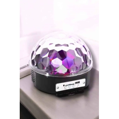 Bluetooth ve Uzaktan Kumandalı Çok Renkli Masaüstü Disko Topu