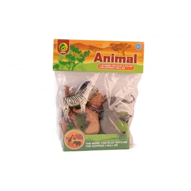 BMA-13 PVC PAKETTE DÖRTLÜ VAHŞİ HAYVANLAR -KİD