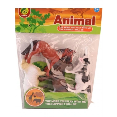 BMA-14 PVC PAKETTE DÖRTLÜ ÇİFTLİK HAYVANLARI -KİD