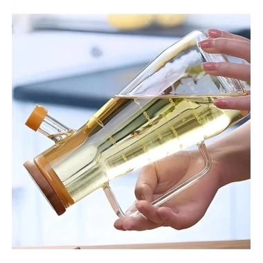 Borosilikat Cam 900 ml. Yağdanlık