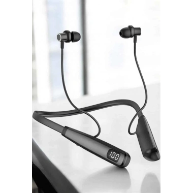 Boyun Bantlı Bluetooth Kulaklık Yüksek Ses Kaliteli 100 Saat Kulaklık