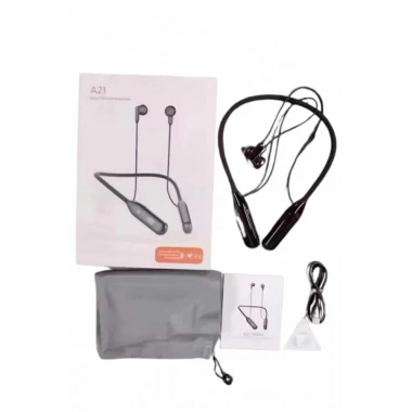 Boyun Bantlı Kablolu Yüksek Ses Kaliteli Bluetooth Kulaklık Uzun Pil Ömrü