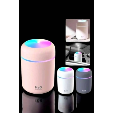 Buharlı Hava Nemlendirici Aromaterapi Renk Değiştirilebilir