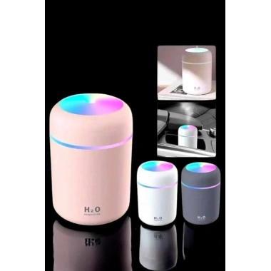Buharlı Hava Nemlendirici Aromaterapi Renk Değiştirilebilir