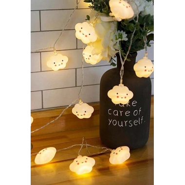 Bulut Şeklinde Led Şerit Lamba 12 Adet