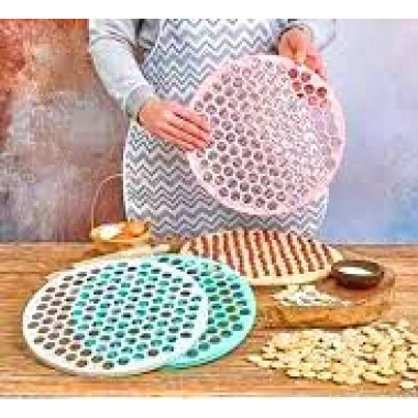 BÜYÜK - 32CM MANTI KALIBI PLASTİK (5468)